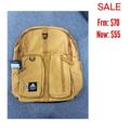 Adidas Accessories | Adidas Backpack | Color: Black/Tan | Size: One Size