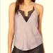 Free People Tops | Intimately Free People Womens Starlight Lace Ruffled Cami | Color: Purple | Size: Xs
