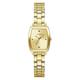 GUESS Ladies Dress Tonneau Diamond 24mm Watch – Gold-Tone Stainless Steel Case & Bracelet