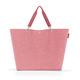 reisenthel shopper XL twist berry – Geräumige Shopping Bag und edle Handtasche in einem – Aus wasserabweisendem Material