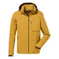 killtec Herren Funktionsjacke/Outdoorjacke mit abzippbarer Kapuze KOS 106 MN JCKT, dunkelgelb, XXL, 38017-000