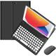 Keyboard Case for Samsung Galaxy Tab A8 10.5 inch 2022 with Mouse，Smart Soft Case with Bluetooth Keyboard for Galaxy Tab A8 Detachable Wireless Keyboard Tablet Cover with Pencil Holder (Black)