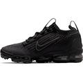 Nike Boys' Air Vapormax 2021 FK Shoes, Black Black Black Anthracite, 3 UK