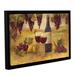 Red Barrel Studio® Fresco Afternoon Pinot - Painting on Canvas Canvas, Cotton in Brown/Green/Red | 8 H x 12 W x 2 D in | Wayfair