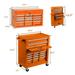 WFX Utility™ 8-Drawer Rolling Tool Chest Removable Storage w/ Sliding Drawers, High Capacity w/ Wheels in Red | 42.9 H x 13 W x 24.4 D in | Wayfair