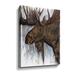 Loon Peak® Brawny Bull - Print on Canvas in Brown/Gray/Green | 24 H x 18 W x 2 D in | Wayfair 3696790C0C8643569B3909F8207D6AF1