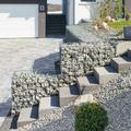 Gabion renforcé fil 4,5 mm à spirales - Gris galvanisé - Gris galvanisé