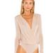 Free People Tops | Free People X Revolve Turnt Bodysuit In Pearl | Color: Cream | Size: Xs