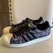 Adidas Shoes | Adidas Men’s Superstar Ii 2 Sneakers Shoes Tie Dye Black White Size 12.5 | Color: Black/White | Size: 12.5