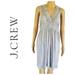 J. Crew Dresses | **3/$15** J. Crew Grey V-Neck Sleeveless Jersey Dress | Color: Gray | Size: S