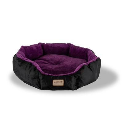Armarkat Large, Soft Cat Bed In Purple And Black - C101Nh/Zh Cat Bed by Armarkat in Mulberry Black
