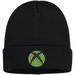 Men's BIOWORLD Black Xbox Rubber Patch Cuffed Knit Hat