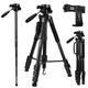 Speedsporting portable 70 inches/177 centimeters Aluminium Alloy Camera Tripod Monopod with 3-Way Swivel Pan Head,Bag for DSLR Camera,DV Video Camcorder,Load up to 8.8 pounds