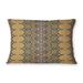 KAVKA DESIGNS Geometric Lumbar Pillow Polyester/Polyfill blend in Pink/Blue/Brown | 14 H x 20 W x 4 D in | Wayfair ILM-DI1216-12X16-KAV1932