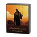 Trinx Bohdana Jesus Knows We are All Assential Decorative Plaque in Black/Orange | 3 H x 4 W x 1 D in | Wayfair 6104BF46A3DF4C54AC15AC3D06CD6076