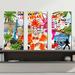 Rosdorf Park "Take Me To Las Vegas" By Jodi 3 Piece Graphic Art Print Set On Canvas in Blue/Green/Orange | 20 H x 30 W x 1 D in | Wayfair