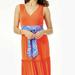 Lilly Pulitzer Dresses | Lilly Pulitzer Violetta Maxi Dress In Picante Coral Nwt~ $ 258 | Color: Orange/Pink | Size: Various