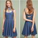 Anthropologie Dresses | Anthropologie Hutch Olivia Eyelet Dress | Color: Blue | Size: S