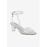 Women's Ransel Sandal by J. Renee in Clear Silver (Size 8 1/2 M)