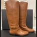 J. Crew Shoes | Jcrew Brown Leather Rider Boots 7.5 | Color: Tan | Size: 7.5