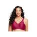 Plus Size Women's MAGICLIFT® SEAMLESS SPORT BRA 1006 by Glamorise in Ruby Red (Size 42 DD)
