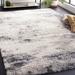 Black/Gray 90 x 63 x 1.97 in Indoor Area Rug - 17 Stories 831 Area Rug In Ivory/Grey | 90 H x 63 W x 1.97 D in | Wayfair