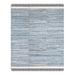 Blue/Gray 120 x 96 x 0.24 in Area Rug - Joss & Main Colmar Blue/Ivory Rug Wool/Jute & Sisal | 120 H x 96 W x 0.24 D in | Wayfair