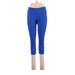 Balance Collection Active Pants - Mid/Reg Rise: Blue Activewear - Women's Size Medium
