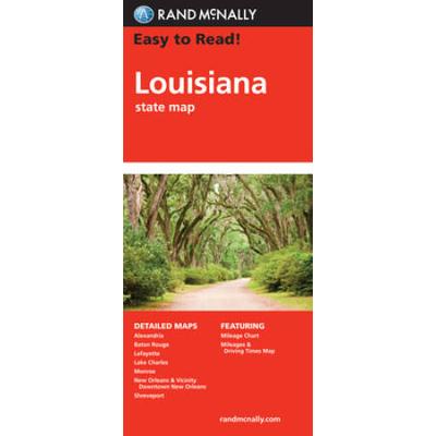 Rand Mcnally Easy To Read! Mississippi State Map