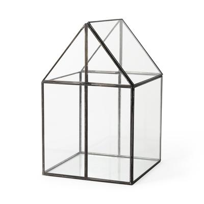 Sikes (Small) 6L x 6W x 10H Glass Terrarium