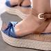 Michael Kors Shoes | Michael Kors “Maxwell” Wedges | Color: Blue/Tan | Size: 7.5