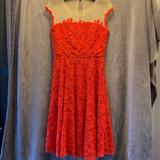 Anthropologie Dresses | Anthropologie Mirror Of Venus Dress Size 4 | Color: Orange/Red | Size: 4