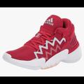 Adidas Shoes | Adidas Men's D.O.N. Issue 2 Basketball Shoe | Color: Red/White | Size: 10.5