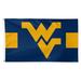 WinCraft West Virginia Mountaineers 3' x 5' Horizontal Stripe Deluxe Single-Sided Flag