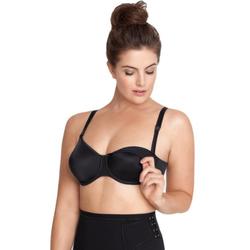 Anita Women's 5068 Seamless Underwired Nursing Bra, Black, 32F