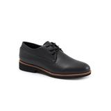 Women's Whitby Oxford Flat by SoftWalk in Black (Size 10 M)