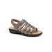 Women's Tiki Sandal by Trotters in Pewter Metallic (Size 8 M)