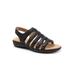 Women's Tiki Sandal by Trotters in Black (Size 9 M)