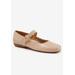 Women's Sugar Mary Jane Flat by Trotters in Nude (Size 11 M)