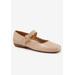Women's Sugar Mary Jane Flat by Trotters in Nude (Size 7 M)