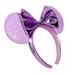 Disney Accessories | Disney Parks | Sparkle Lilac Minnie Ears Headband | Color: Purple | Size: Os