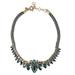 J. Crew Jewelry | J. Crew Jewel Tone Blue Stone Statement Collar Necklace | Color: Blue/Gray | Size: Os