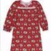 Disney Pajamas | Big Girls Disney Mickey Mouse Night Gown/Brand New | Color: Red | Size: 8g