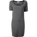 Michael Kors Dresses | New Michael Kors Striped Shift Summer Dress | Color: Black/White | Size: L