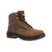 Georgia Boot Over Time Waterproof 6 inch Work Boot w/Alloy Toe - Men's Medium Brown 9 GB00522-090M