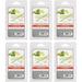 HG Global Lemongrass Citrus Cilantro Scented Wax Melt Paraffin in Green | 1.18 H x 3.15 W x 5.25 D in | Wayfair BS56754WD-6