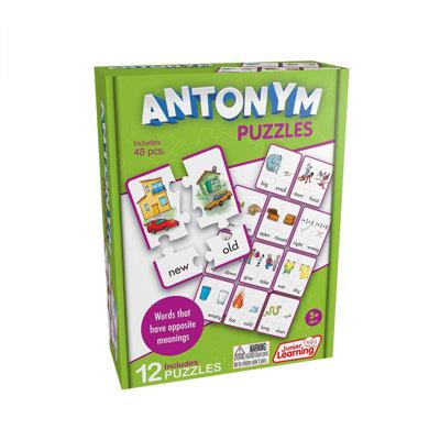 Junior Learning Antonym Learning Educational Puzzles | 2.5 H x 6.25 W x 7.25 D in | Wayfair JL242