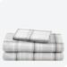 Bare Home Sheet Set Flannel/Cotton in Gray | Twin | Wayfair 840105716365