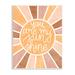 Stupell Industries You Are My Sunshine Boho Summer Geometric Pattern XXL Black Framed Giclee Texturized Art By Taylor Shannon Designs | Wayfair