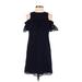 Ann Taylor Casual Dress: Blue Dresses - Women's Size 2 Petite